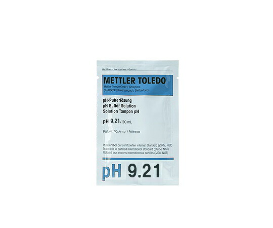 【期間限定!対象商品P2～20倍】 pHﾒｰﾀ用標準液 pH9.21 20mL&times;30袋入 51302070 1箱(30袋入)｜福祉用具のバリューケア