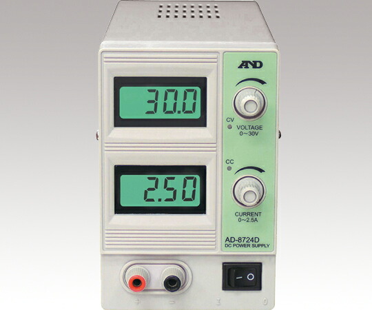 【期間限定!対象商品P2~20倍】 直流安定化電源 30V-2.5A AD-8724D 1台|福祉用具のバリューケア
