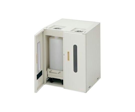 【期間限定!対象商品P2～20倍】 廃液容器保管庫(UT-Lab.) 収納数2本 WF-2 1台