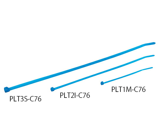 【期間限定!対象商品P2～20倍】 ﾌｯ素樹脂ｹｰﾌﾞﾙﾀｲ(ﾊﾟﾝﾀｲ) PLT1M-C76 1袋(100本入)