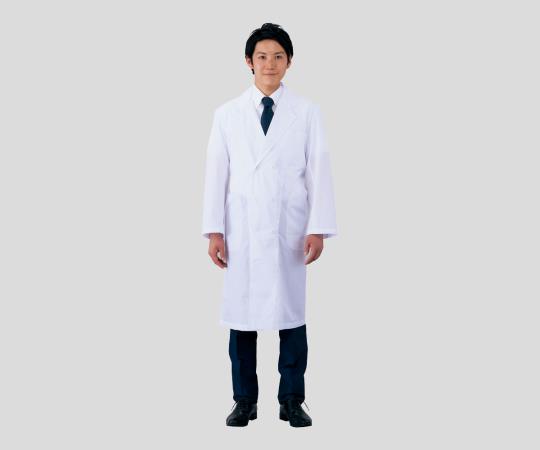 【期間限定!対象商品P2～20倍】 実習白衣 ﾀﾞﾌﾞﾙ 男性用 LL JH-MW 1着