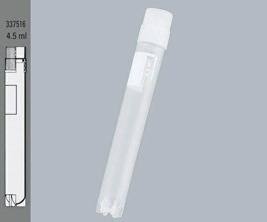 【期間限定!対象商品P2～20倍】 4.5ml ｸﾗｲｵﾁｭｰﾌﾞ(ｽﾀｰﾌｯﾄ/ｱｳﾀｰｷｬｯﾌﾟ) 92&times;φ12.5 300本 337516 1箱(50本&times;6袋入)｜福祉用具のバリューケア