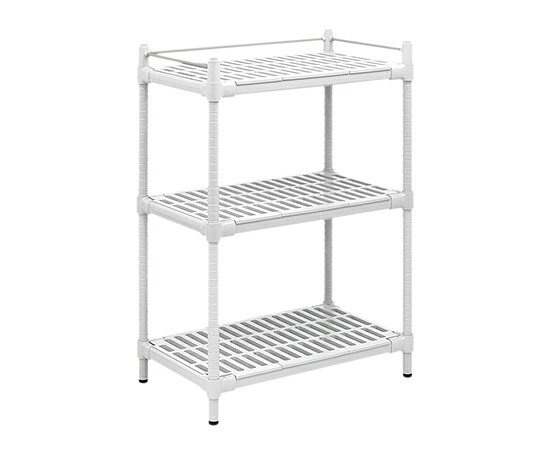 【期間限定!対象商品P2～20倍】 ｺﾝﾌｫｰﾄｼｪﾙﾌ ﾎﾜｲﾄ 920×575×1300mm S-3F 1個