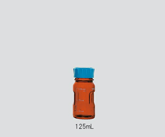 【期間限定!対象商品P2～20倍】 ﾕｰﾃｨﾘﾃｨねじ口ﾎﾞﾄﾙ 茶 125mL 017320-125A 1個