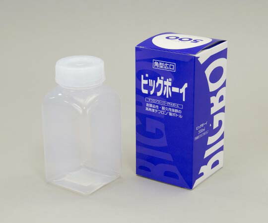 【期間限定!対象商品P2～20倍】 ﾋﾞｯｸﾞﾎﾞｰｲ 角型広口500ml 1個