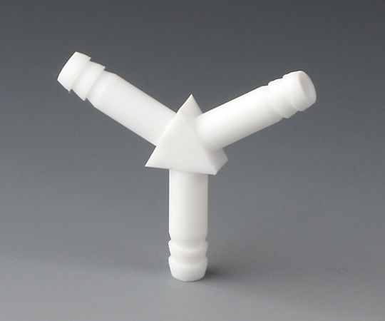 【期間限定!対象商品P2～20倍】 PTFEﾁｭｰﾌﾞｺﾈｸﾀｰ(耐熱･耐薬品) D 576-06 1個