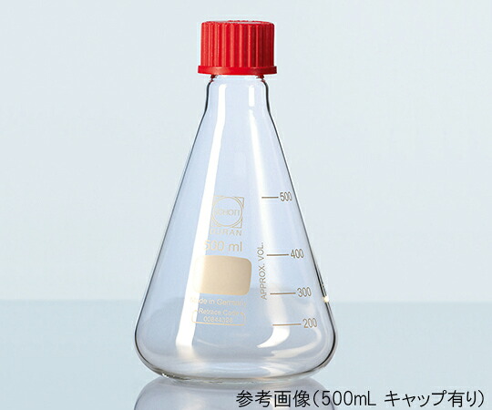 【期間限定!対象商品P2～20倍】 ﾈｼﾞ口三角ﾌﾗｽｺ(PBTｷｬｯﾌﾟ(GL32)) 500mL 218034452 1個｜福祉用具のバリューケア