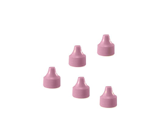 【期間限定!対象商品P2～20倍】 微量定量点滴びん用 ｷｬｯﾌﾟ 3mL用 ﾋﾟﾝｸ 1P 242501 1箱(100個入)