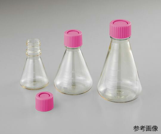 滅菌三角フラスコ(ベントフィルターキャップ/平底) 125mL /2-9607-01 滅菌三角フラスコ(ベントフィルターキャップ⁄平底) 125mL ⁄2-9607-01