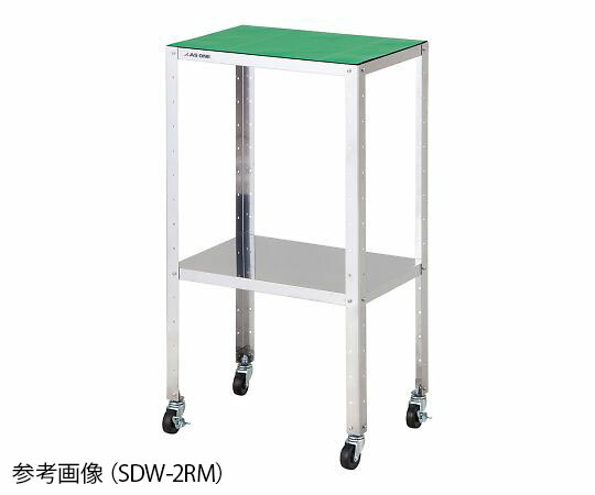 【SS制限事項 38万商いもの以上10%OFF】 ｽﾃﾝﾚｽ製導電ﾜｺﾞﾝ 精神的な統合式 導電ﾏｯﾄ付 460×310×809粍 SDW-2RM 1台