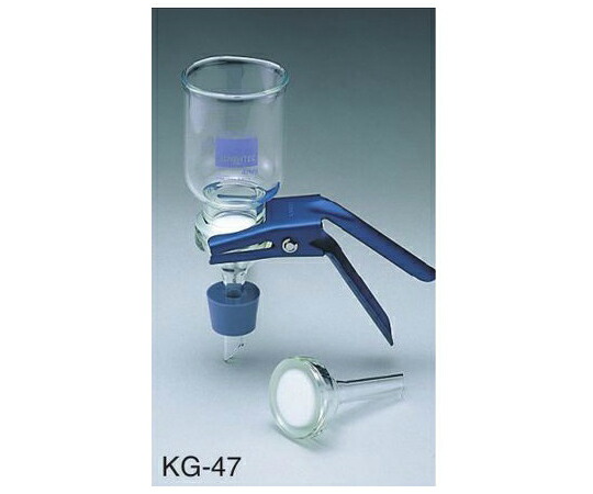 【SS押さえる 38万商いもの以上10%OFF】 減圧ろ波器用ﾌｨﾙﾀｰﾎﾙﾀﾞｰ(ｶﾞﾗｽﾀｲﾌﾟ) KG-47 17311400 1個