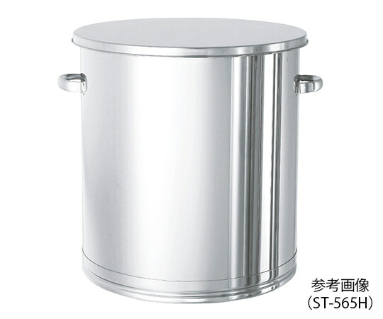 【継続期間押さえる!客体商いものP2～20倍】 ﾌﾀ付き添い人ｽﾃﾝﾚｽ大型ﾀﾝｸ 150L ST-565 1個