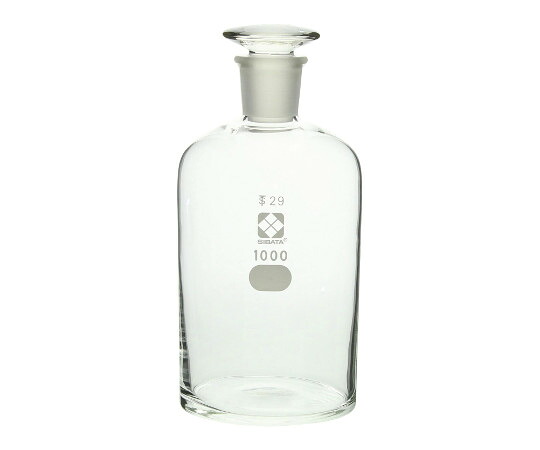 【期間限定!対象商品P2～20倍】 共通摺合わせ細口試薬瓶 1000mL 1本｜福祉用具のバリューケア 7,837円