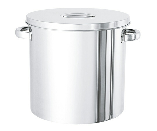 【期間限定!対象商品P2～20倍】 ﾌﾀ付きｽﾃﾝﾚｽﾀﾝｸ 15L ST-27 1個