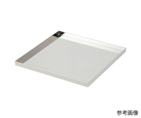 【期間限定!対象商品P2～20倍】 ｽﾃﾝﾚｽ大型ﾊﾞｯﾄ(取手無) 850×550×30mm 1個