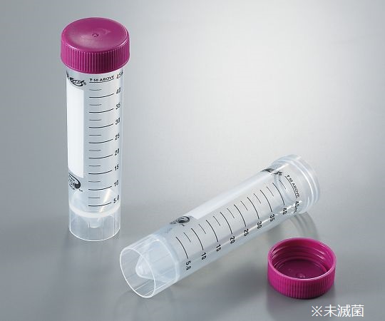 【期間限定!対象商品P2～20倍】 自立型ｽｰﾊﾟｰｸﾘｱ遠沈管 50mL 500本入 82018-052 1袋(500本入)