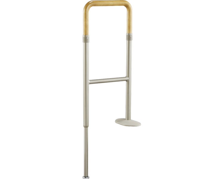 【SS押さえる 38万商いもの以上10%OFF】 安寿 上がりかまち用手摺り KM-300F / 531-088 ともし火赤銅色 1台