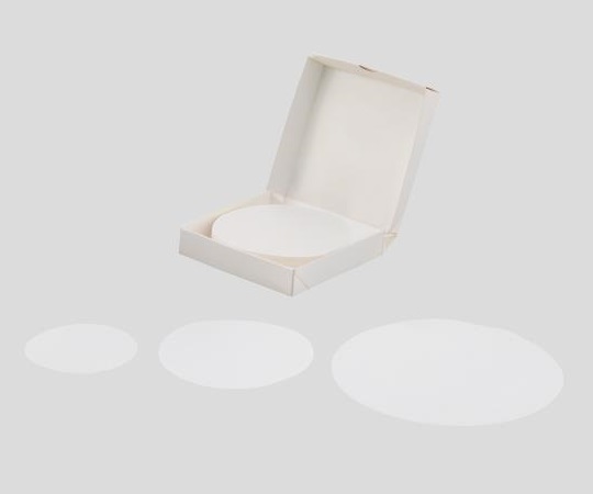 【期間限定!対象商品P2～20倍】 ｶﾞﾗｽ繊維濾紙(ｱｽﾞﾌｨﾙ) 円形 5.0cm 100枚入 050070N-SPGFF 1箱(100枚入)