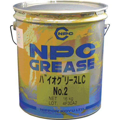 【SS制限事項 38万商いもの以上10%OFF】 ＮＩＰＰＥＣＯ 生腐蝕性 バイオグリ－スＬＣ－２ １６ｋｇ 1缶 (ECOVAIO160LC)