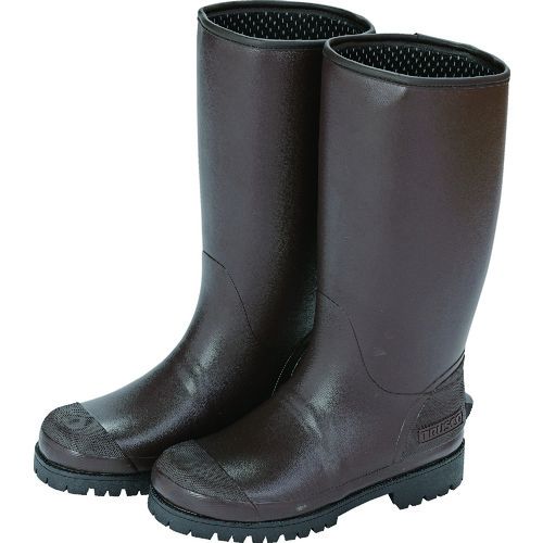 【SS押さえる 38万商いもの以上10%OFF】 ＴＲＵＳＣＯ 防寒レインブーツ 赤銅色 Ｌ 1足 (TR100MUBRL)