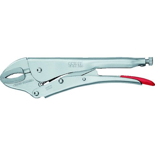 【SS押さえる 38万商いもの以上10%OFF】 ＫＮＩＰＥＸ ４１０４－３００ グリッププライヤー 1丁 (4104300)