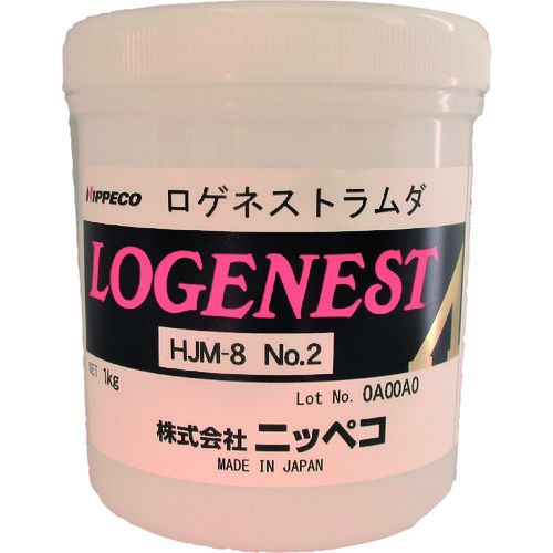 【SS制限事項 38万商いもの以上10%OFF】 ＮＩＰＰＥＣＯ 耐熱フッ素潤滑油 ロゲネストラムダＨＪＭ－８ Ｎｏ．２ １ｋｇ 1缶 (14652081)