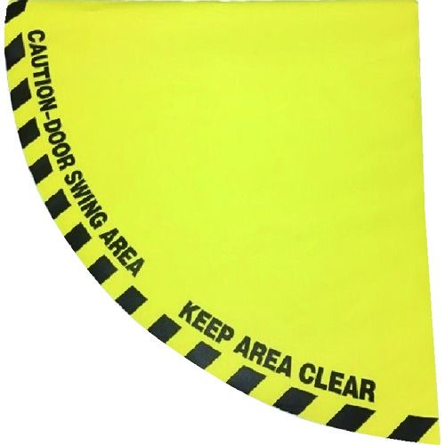 送料無料 楽天市場 セーフラン ドア用路面標識ステッカー 半径９００ｍｍの４分の１円扇形 黄 1枚 福祉用具のバリューケア 今月限定 特別大特価 Rgsmarbleandgranite Com