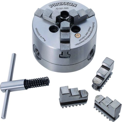 【期間限定!対象商品P2～20倍】 ＰＲＯＸＸＯＮ　小型旋盤用別売りオプション　三爪ユニバーサルチャックＰＤ２５０用　1個 (24034)
