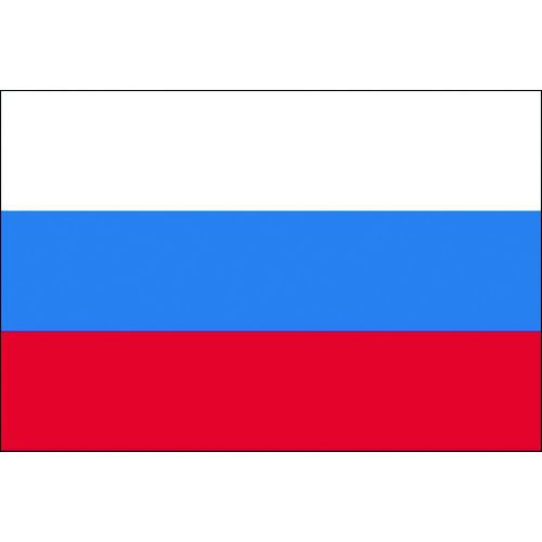 【期間限定!対象商品P2～20倍】 東京製旗　国旗Ｎｏ．１（７０×１０５ｃｍ）　ロシア　1枚 (416871)