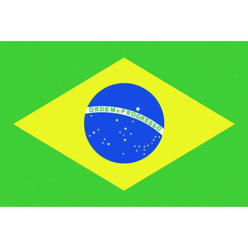 【SS押さえる 38万商いもの以上10%OFF】 日本の首都製旗 軍旗Ｎｏ．２（９０×１３５ｃｍ） ブラジル連邦共和国 1枚 (426646)