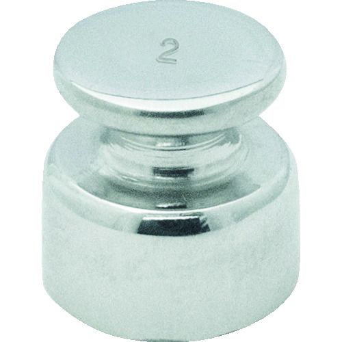 【期間限定!対象商品P2～20倍】 ＴＲＵＳＣＯ　ＯＩＭＬ　円筒分銅　Ｆ１級　２ｇ　1個 (MLCF12G)