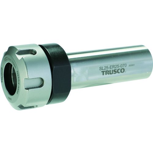 【期間限定!対象商品P2～20倍】 ＴＲＵＳＣＯ　ＮＣ旋盤用ストレートシャンクコレットホルダ　ＥＲコレットホルダＳＬ型（メトリック）　シャンク径２５　全長１０３　ＥＲ１６用　1本 (SL25ER16070)