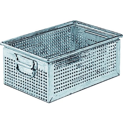 【SS制限事項 38万商いもの以上10%OFF】 Ｆａｍｉ メタルパンチングパーツボックス 穴径７．０粍 ２７．０Ｌ 外寸４５０×３００×２００ 1個 (FLA65130099)
