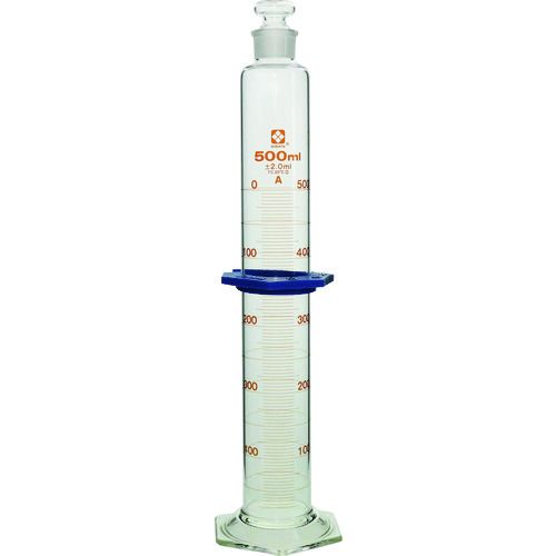 【期間限定!対象商品P2～20倍】 ＳＩＢＡＴＡ　有栓メスシリンダー　スーパーグレード　５００ｍＬ　1本 (023550500)｜福祉用具のバリューケア