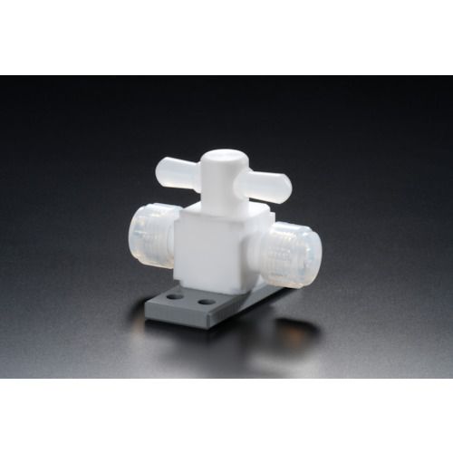 【SS押さえる 38万商いもの以上10%OFF】 フロンケミカル 熱電子管あと継ぎ フッ素脂（ＰＴＦＥ）二方弁膜圧入型軍事基地付 １／４パリア犬 1個 (NR1327005)