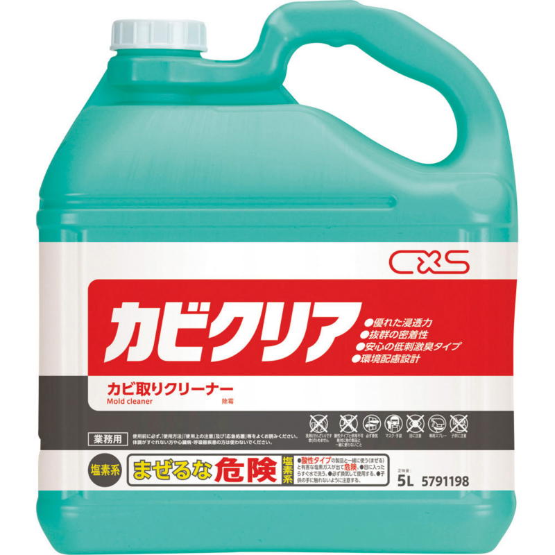 【継続期間制限事項!客体商いものP2～20倍】 菌類せつ然たる 5L 1本5791198 日用消耗品-カビ取り剤