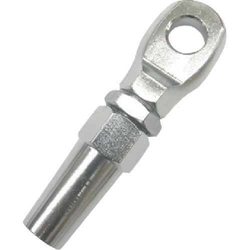 【期間限定!対象商品P2～20倍】 水本　ステンレス　ロックターミナルアイ　穴径１２．３ｍｍ　1個 (B2418)
