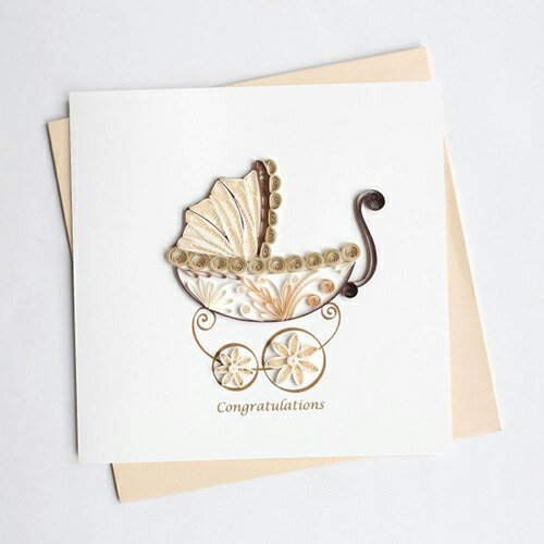 楽天市場】Quilling Card(クイリングカード) グリーティングカード