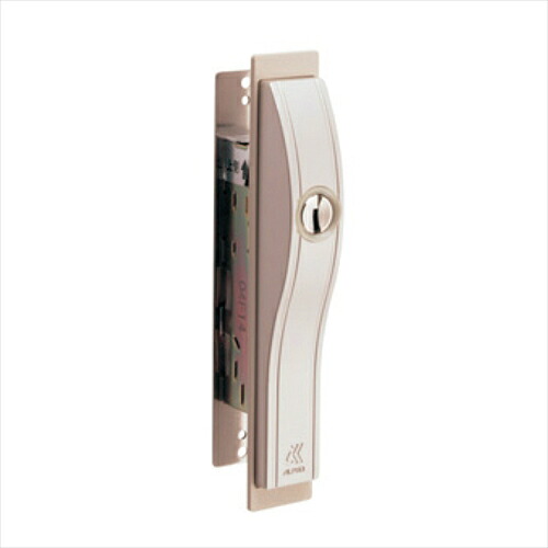 【SS制限事項 38万商いもの以上10%OFF】 アルファ 引戸用取替錠 足懸かり5本付 F4056-ALU-S しろがね色