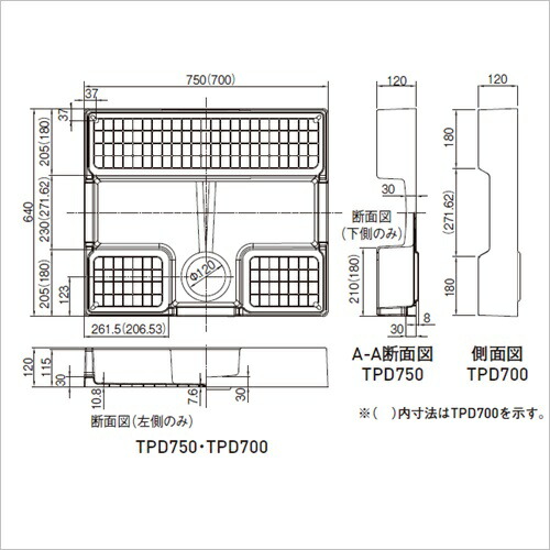 在庫有 楽天市場 洗濯機防水パン イージーパン Tpd750 Cw1 アイボリーホワイト 1台 福祉用具のバリューケア 新しい到着 Rgsmarbleandgranite Com