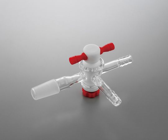 【期間限定!対象商品P2~20倍】 三方コック PTFEタイプ 19/38 TC1938 1個|福祉用具のバリューケア