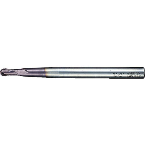 【SS制限事項 38万商いもの以上10%OFF】 三菱Ｋ ２枚刃ミラクルテーパネック 超硬ボールエンドミル３粍 1本 (VCXBR0150T0300)