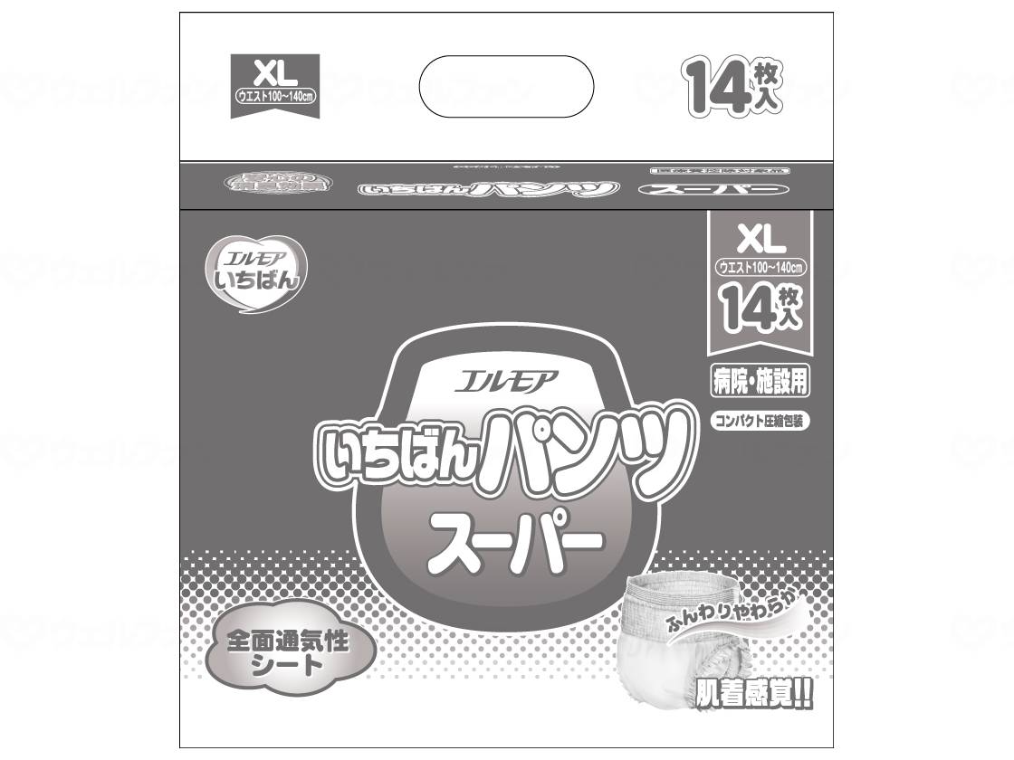 【SS押さえる 38万商いもの以上10%OFF】 カミ商事Gｴﾙﾓｱいちばんﾊﾟﾝﾂｽｰﾊﾟｰ ｹｰｽ XL