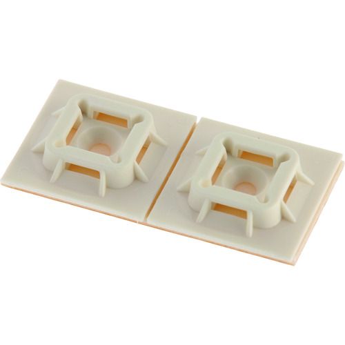 【期間限定!対象商品P2～20倍】 ＰＡＮＤＵＩＴ　スーパーグリップ専用マウントベース　白　１００個入り　ＳＧＡＢＭ３０－Ａ－Ｃ　1袋 (SGABM30AC)