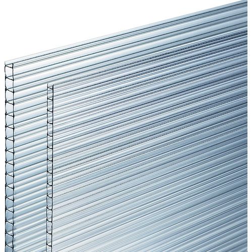 【期間限定!対象商品P2～20倍】 光　ポリカ中空ボード９００×１４００×４ｍｍ透明２枚入　1Ｐｋ (KTP149W1)