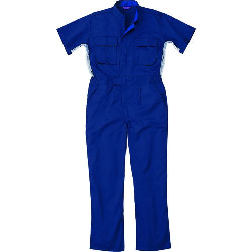 【期間限定!対象商品P2～20倍】 ＡＵＴＯ－ＢＩ　半袖つなぎ服５０００１－００１ネイビーブルー－３Ｌ　1着 (500010013L) 10,703円