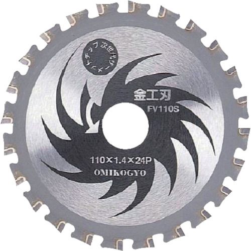 【期間限定!対象商品P2～20倍】 大見　ＦＶカッター　金工用（３０Ｐ）　1枚 (FV135S)