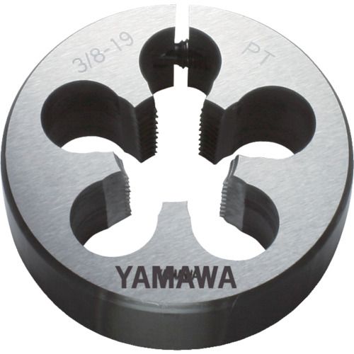 【SS押さえる 38万商いもの以上10%OFF】 ヤマワ 管用テーパねじ用ソリッドダイス Ｄ ＰＴ １－１１ ７５径 1個 (DPT1)