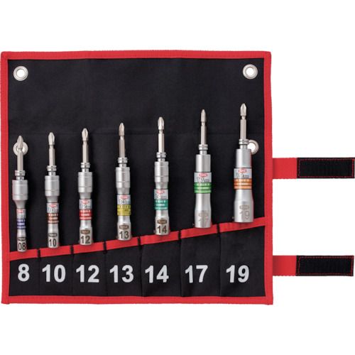 【期間限定!対象商品P2～20倍】 ＴＯＮＥ　ソケットビット（電動工具用）　差替式ユニバーサルビットソケットセット　差込角６．３５ｍｍ　1Ｓ (2BNU700)