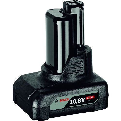 【期間限定!対象商品P2～20倍】 ボッシュ　リチウムイオンバッテリー１０．８Ｖ　６．０Ａｈ　1個 (GBA10.8V6.0AH)
